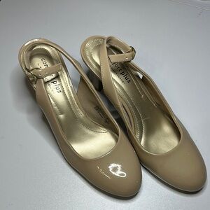 Women's Beige Heels